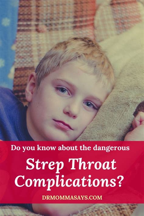 4 Severe Strep Throat Complications You Need to Know About - Dr Momma Says