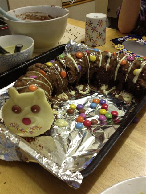 Homemade Colin the Caterpillar Cake | Caterpillar cake, Colin the caterpillar cake, Cake