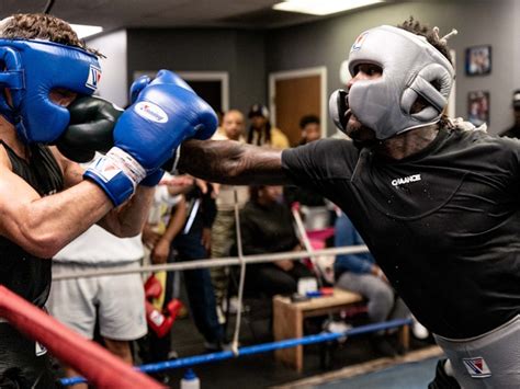 Photos: Jermall Charlo Putting in Work For Jose Benavidez Showdown ...