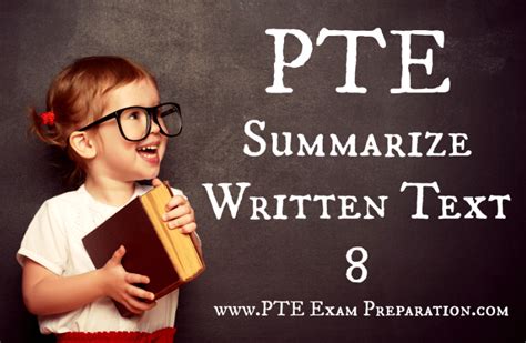 PTE Academic Writing Summarize Written Text Practice Sample example 8