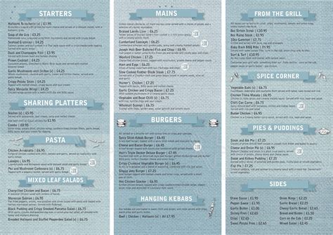 Menu at The Hayfield pub & bar, Ormskirk