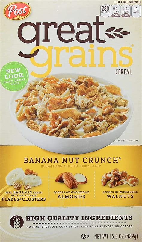 Great Grains Banana Nut Crunch, 439 g: Amazon.in: Grocery & Gourmet Foods