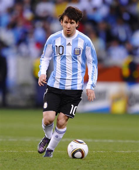 top footballer wallpaper: Lionel Messi Argentina Jersey HQ