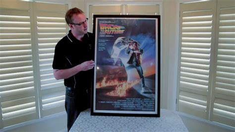 New Movie Poster Snap Frame, Designed for collectors of movie posters 27"x41" - YouTube