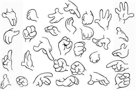 Cartoon Hands