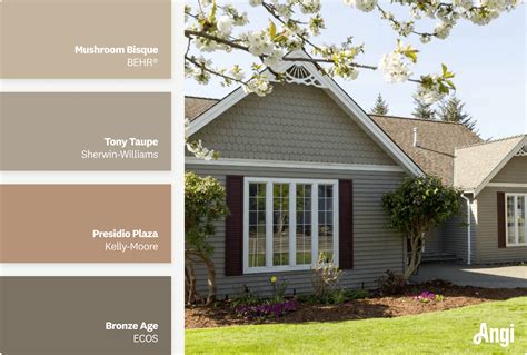 6 Top Trendy Ranch-Style House Exterior Paint Colors