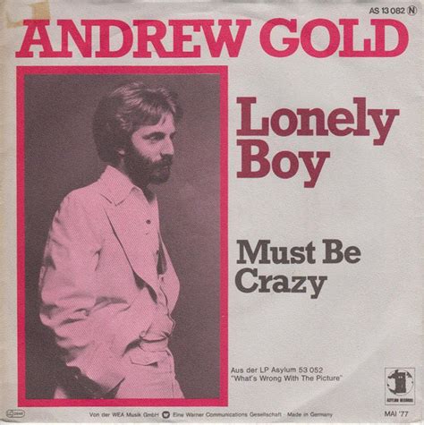 Andrew Gold - Lonely Boy (1977, Vinyl) | Discogs