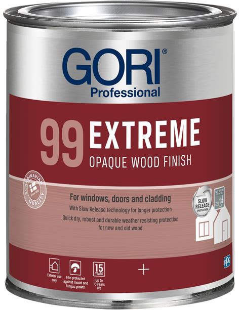Gori 99 Extreme Opaque Wood Finish