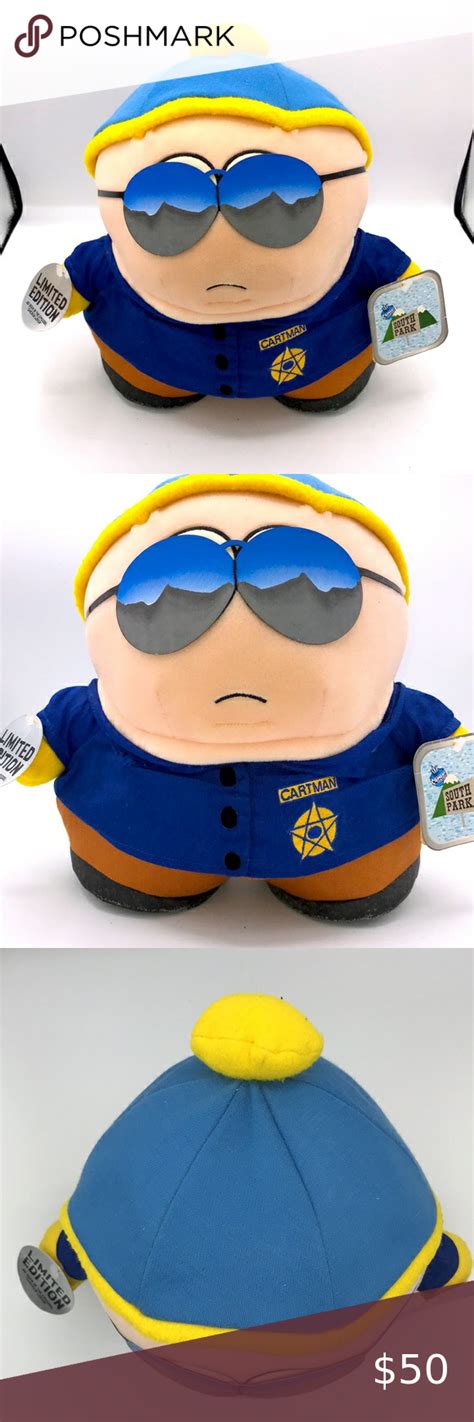 1998 South Park Cartman Cop Police Officer Vintage Toy