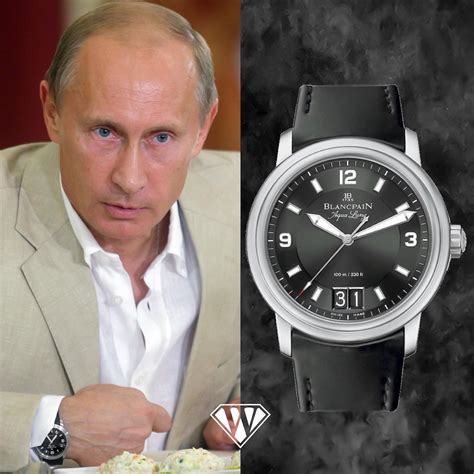 Vladimir Putin - Blancpain Grande Date Aqua Lung - Superwatchman.com