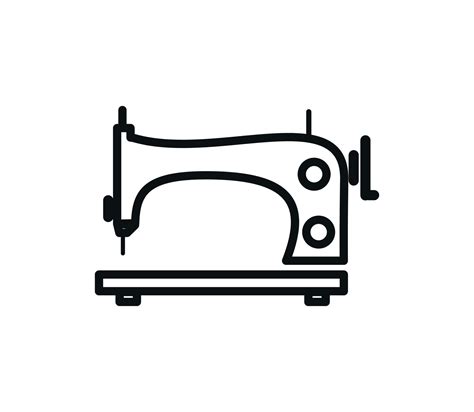 Sewing machine icon vector flat style logo design template 10754265 Vector Art at Vecteezy