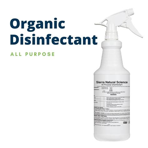 Organic All Purpose Disinfectant