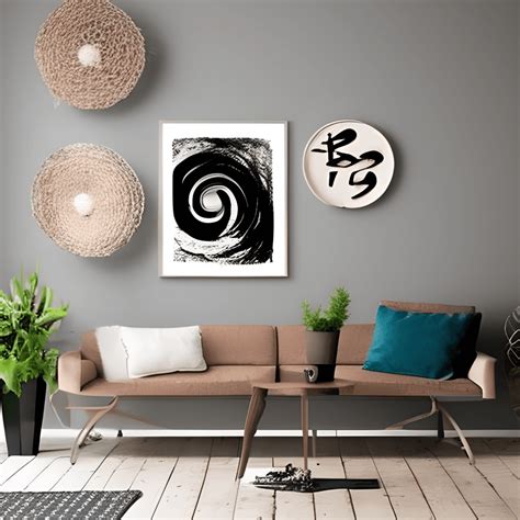 Boho Minimalist Wall Art · Creative Fabrica