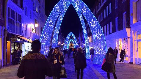 BEST London Christmas Lights 2017 | England - YouTube