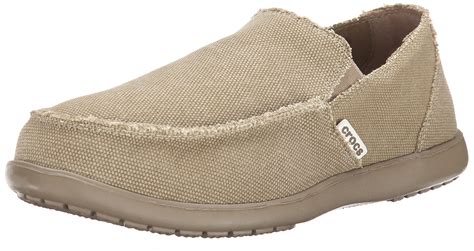 Galleon - Crocs Men's Santa Cruz Slip-On Loafer,Khaki,11 (D)M US