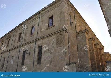 University Building Architecture Details from Downtown of Salamanca ...