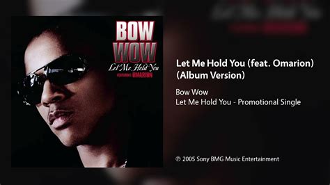 Bow Wow - Let Me Hold You (feat. Omarion) (Album Version) - YouTube