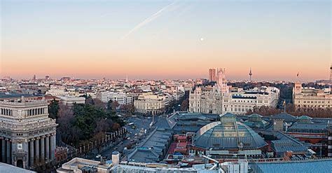 View of Madrid during Sunset · Free Stock Photo