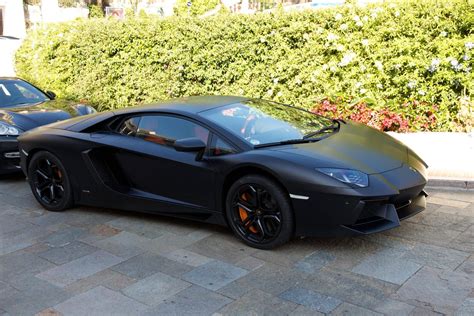 Lamborghini Aventador Matte Black