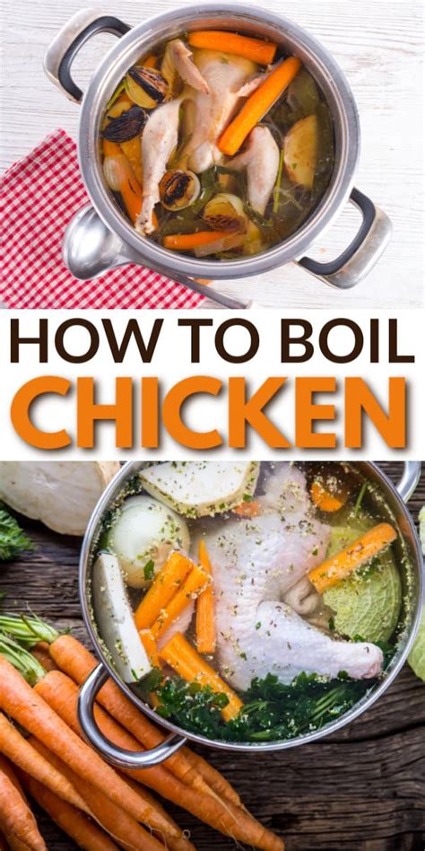 How to Boil Chicken - More Chicken Recipes