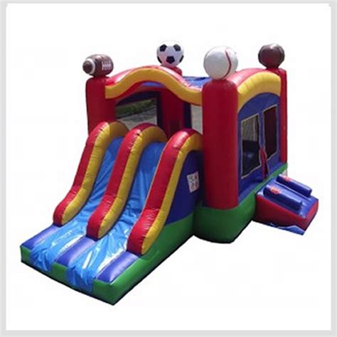 Inflatable Bounce Rentals – Sports Combo – Combo Jump and Slide Rentals ...