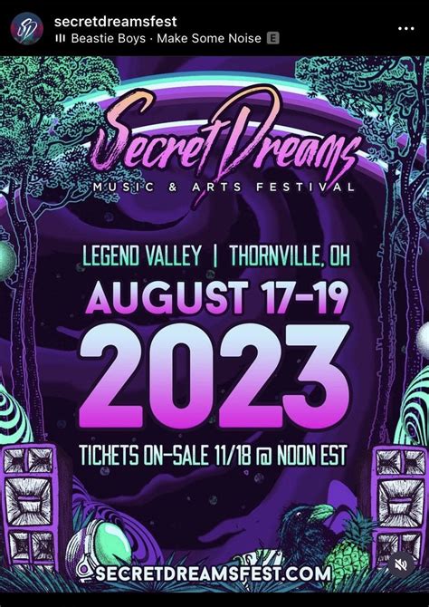 Secret Dreams 2: Electric Boogaloo | Aug 17-19 2023 : r/SecretDreams