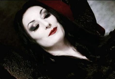 Morticia's makeup