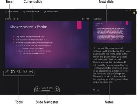 Using Presenter View in PowerPoint 2016 - dummies