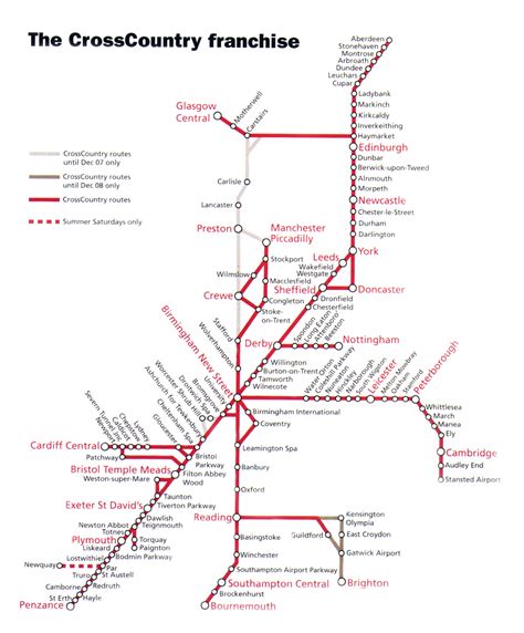 Train Stops From Reading To Penzance