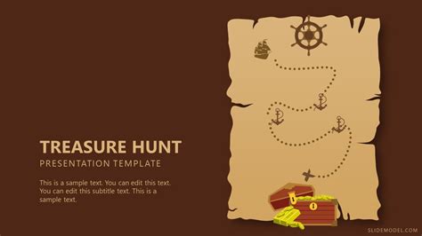 Treasure Hunt PowerPoint Template & Presentation Slides