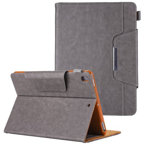 Allytech New iPad 7th Generation Case 10.2 Inch 2019, Premium PU Leather Business Folio Stand ...