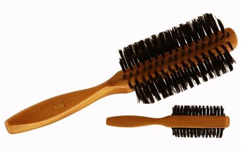 Natural Boar Bristles Half Round Hair Brush | Round hair brush, Boar bristle, Hair brush