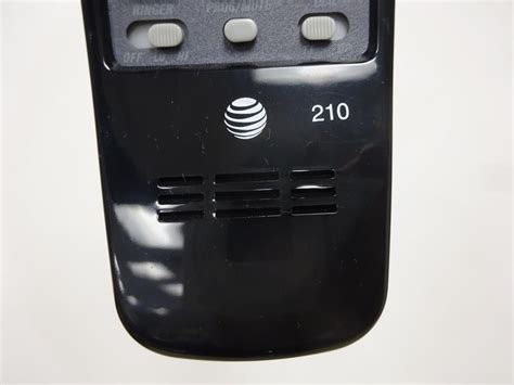 AT&T Trimline 210 Black Corded Phone