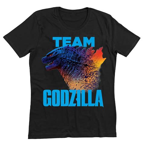 Godzilla vs Kong T shirt Team Godzilla Neon T-Shirt Mens & | Etsy