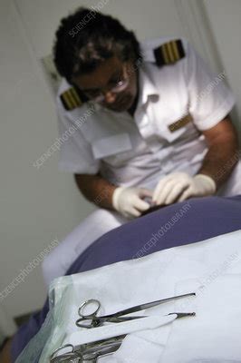 Minor surgery - Stock Image - M550/0698 - Science Photo Library