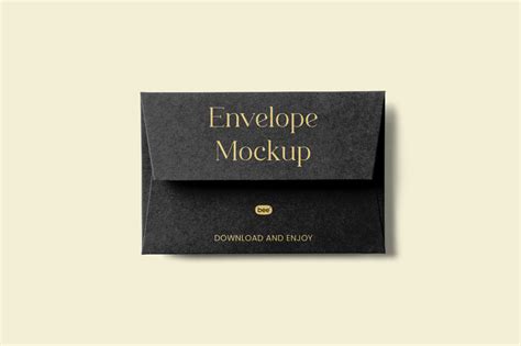 Free Elegant Envelope Mockup - mockupbee