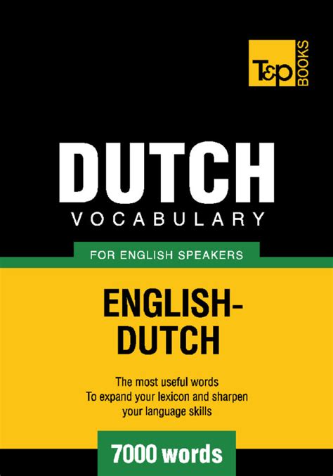 Dutch – T&P Books Publishing