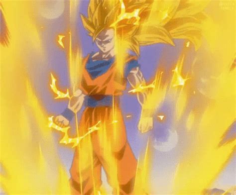 Power Up Dragon Ball Anime Goku GIF | GIFDB.com