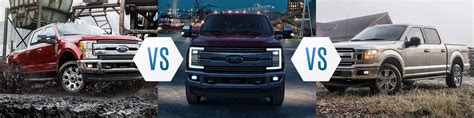 2019 Ford F-150 vs Ford F-250 vs Ford F-350 | LaFayette Ford