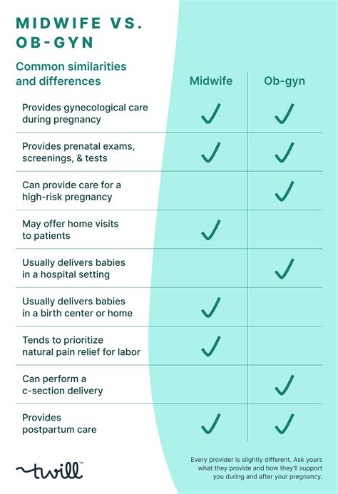 Midwife vs. OBGYN: Which is Best for You? - Twill Care