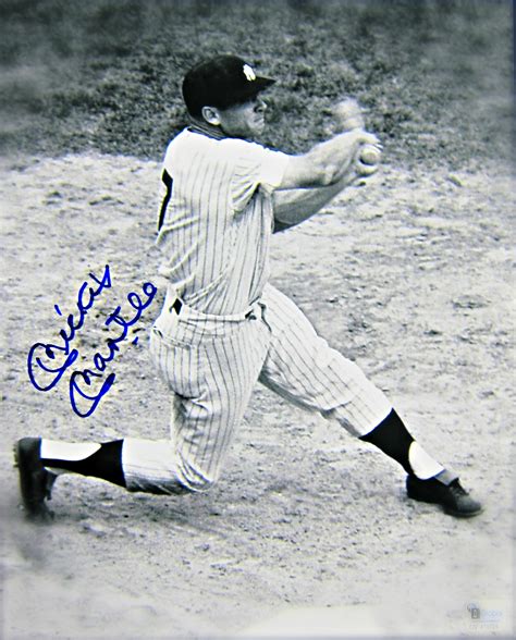 Mickey Mantle Autographed Photo - Memorabilia Center