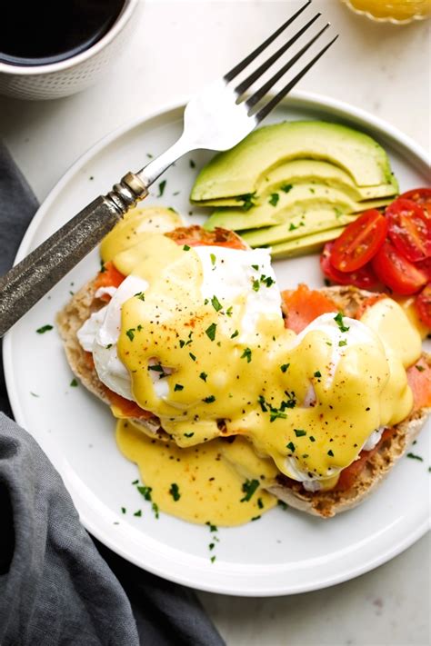 Blender Hollandaise Sauce with Eggs Benedict Recipe | Little Spice Jar