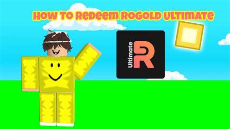 How To Redeem Rogold Ultimate (Roblox) - YouTube