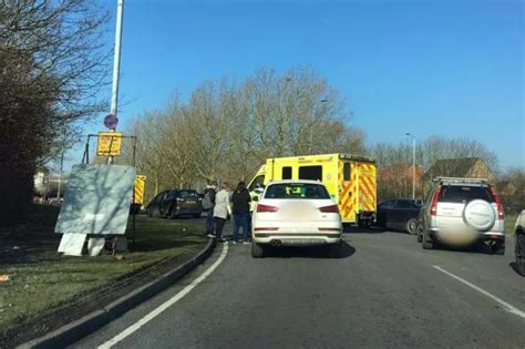 Basildon traffic: Delays as emergency services respond to crash near town centre - Essex Live