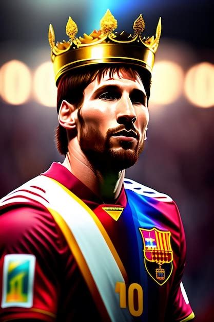 Premium AI Image | Free Photo Lionel Messi Football king