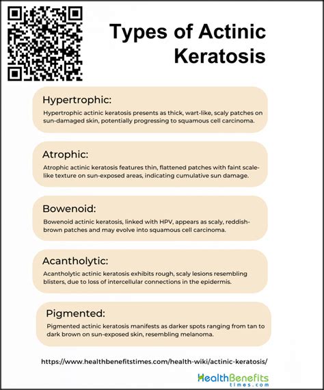 Types of Actinic Keratosis | Health Benefits