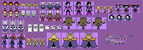 Download Undertale Text Map Undertale Overworld Sprites Full Size ...