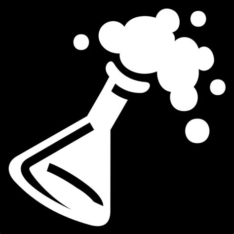 Fizzing flask icon | Game-icons.net