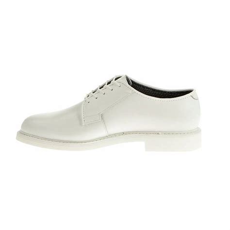 Bates Lites White Leather Dress Oxford