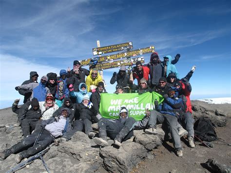 Celebrations at the summit of Mount Kilimanjaro. | Mount kilimanjaro ...